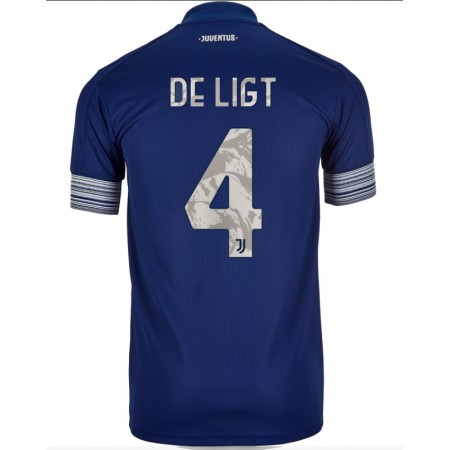 Juventus Matthijs de Ligt 4 Gostujući Nogometni Dresovi 2020-2021 Juventus Matthijs de Ligt 4 Gostujući Nogometni Dresovi 2020-2021